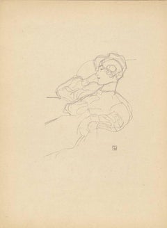 Handzeichnungen (Sketch) by Gustav Klimt, 1922 Lithograph