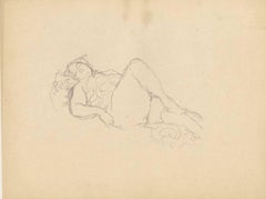 Handzeichnungen (Sketch) after Gustav Klimt, 1922 Lithograph