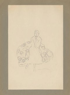 Handzeichnungen (Sketch) after Gustav Klimt, 1922 Lithograph