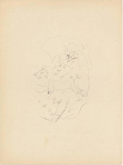Handzeichnungen (Sketch) No. 20 after Gustav Klimt, 1922 Lithograph