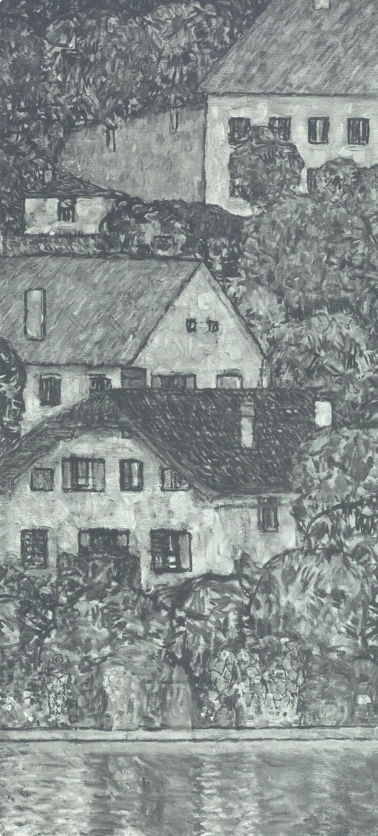 Klimt, Am Attersee, Gustav Klimt, Eine Nachlese (after) For Sale 1