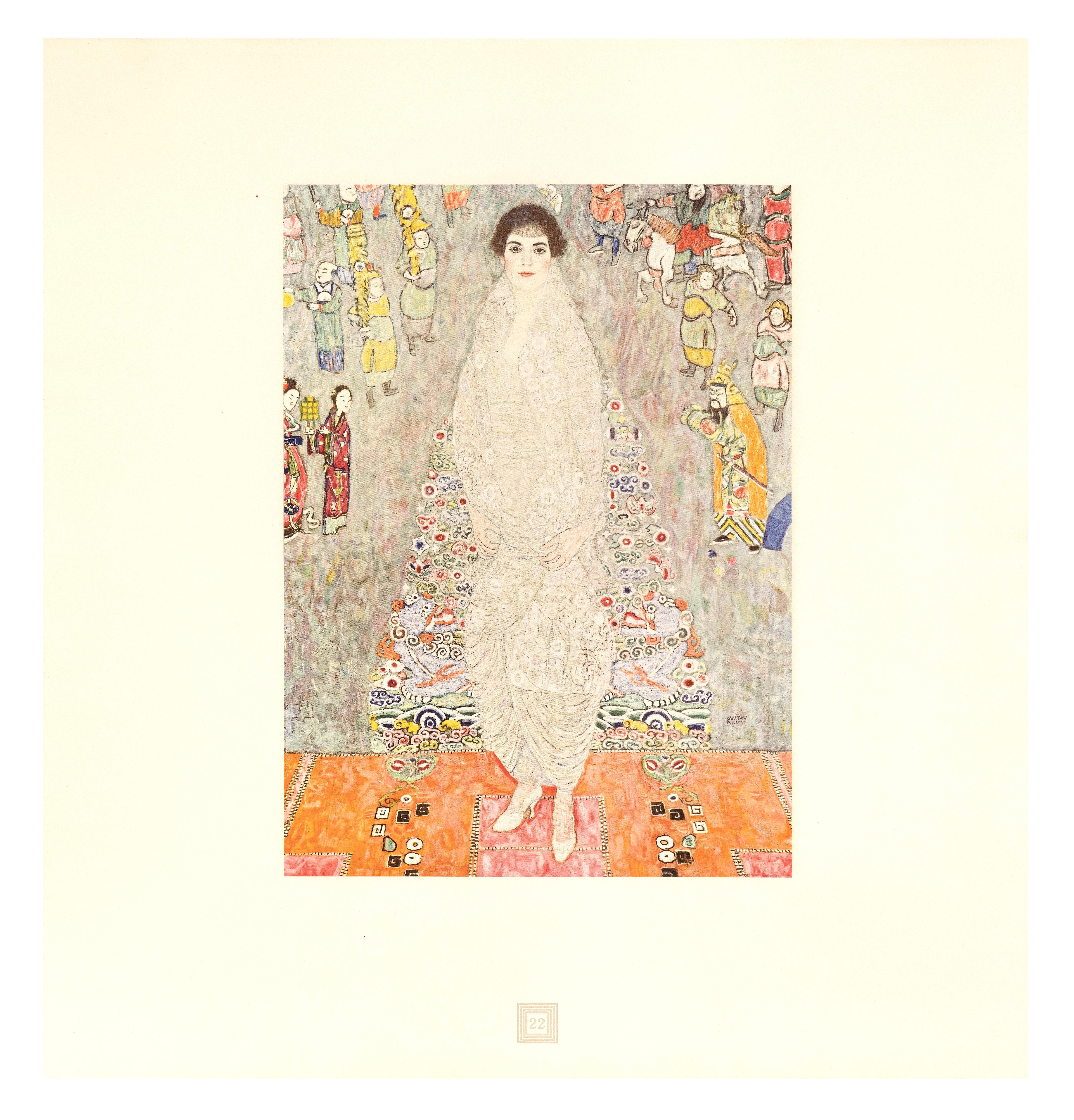 Gustav Klimt, Bildnis Baronin Bachofen-Echt, Eine Nachlese (d'après) en vente 4