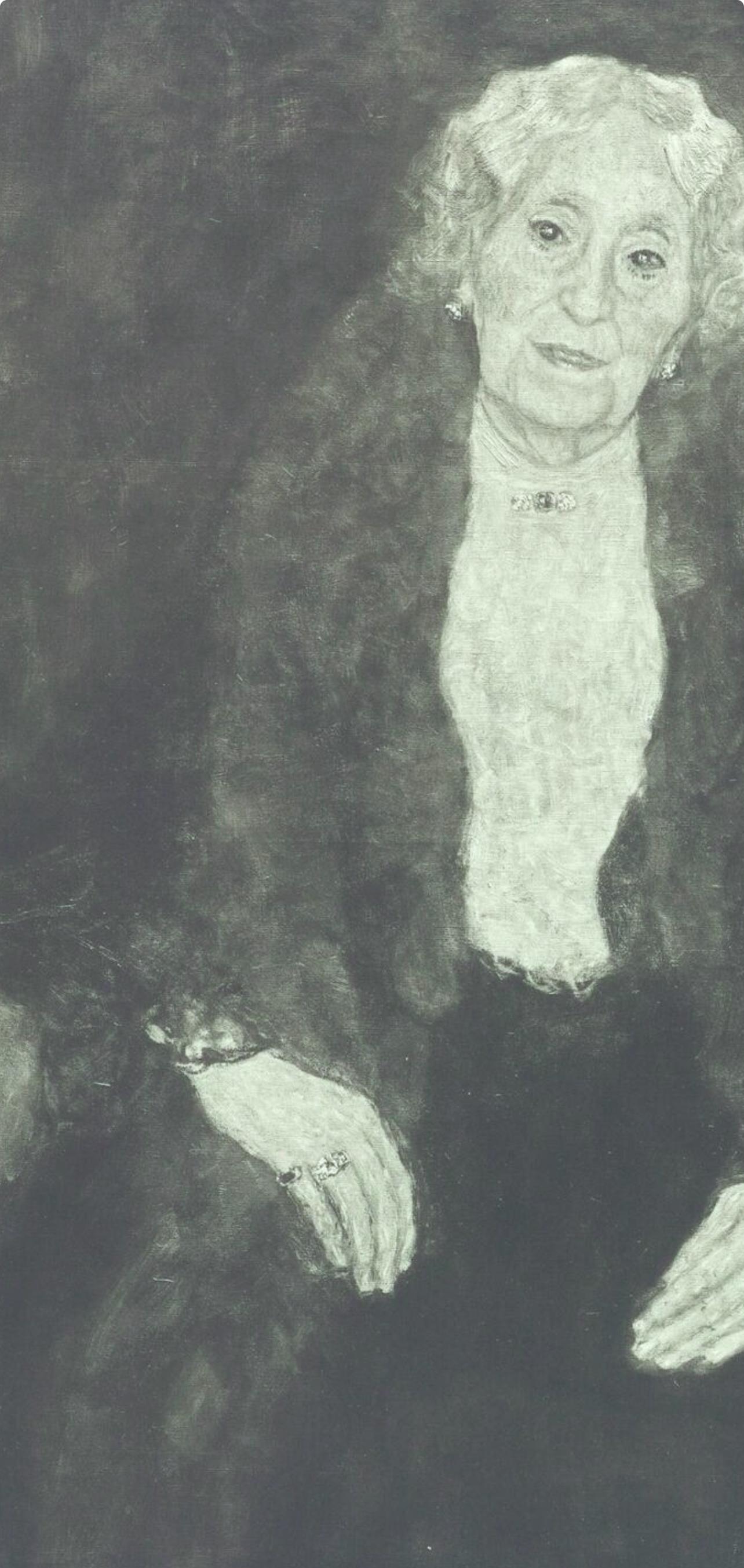 Klimt, Bildnis einer alten Dame, Gustav Klimt, Eine Nachlese (d'après) en vente 2