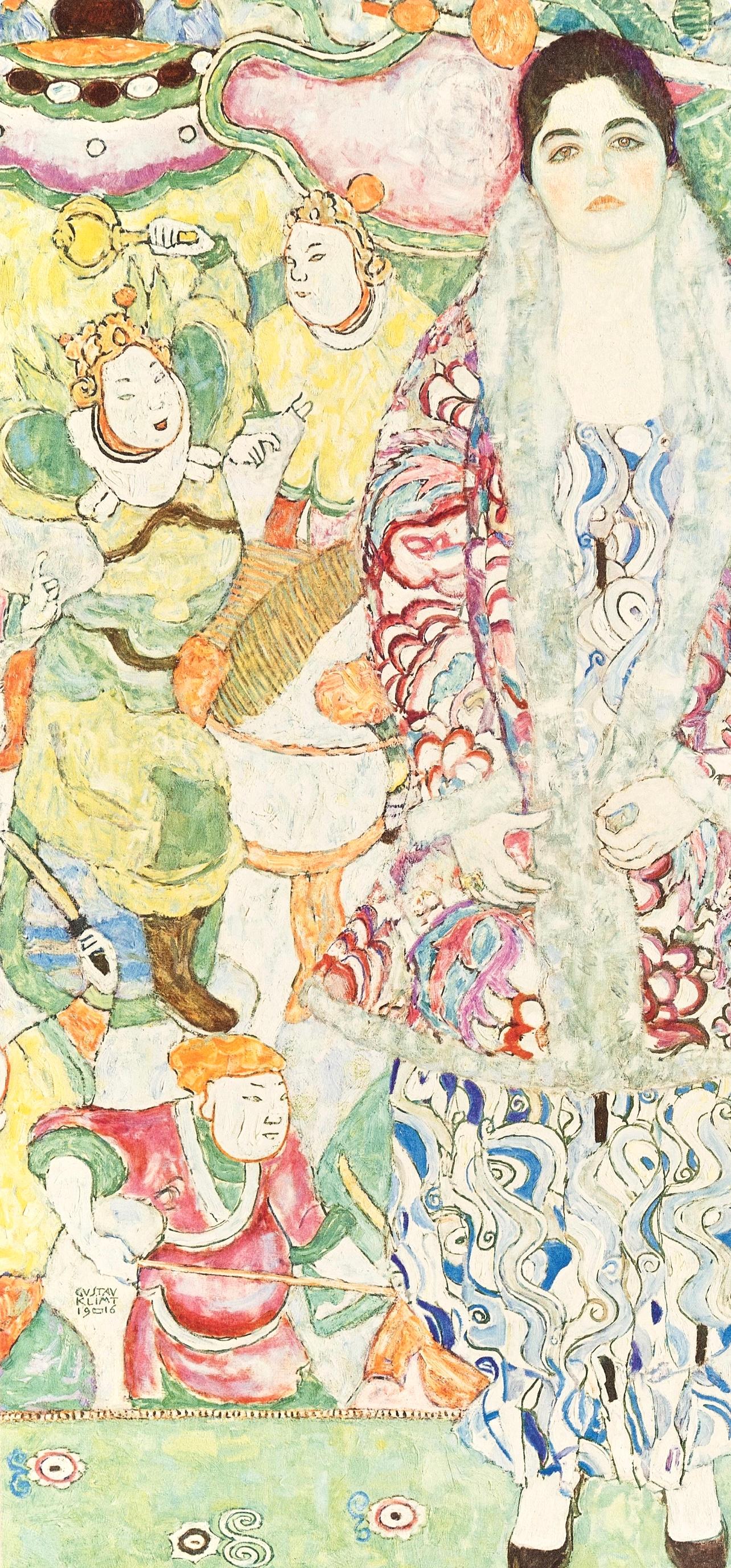 Klimt, Bildnis Friederike Maria Beer, Gustav Klimt, Eine Nachlese (after) en venta 2