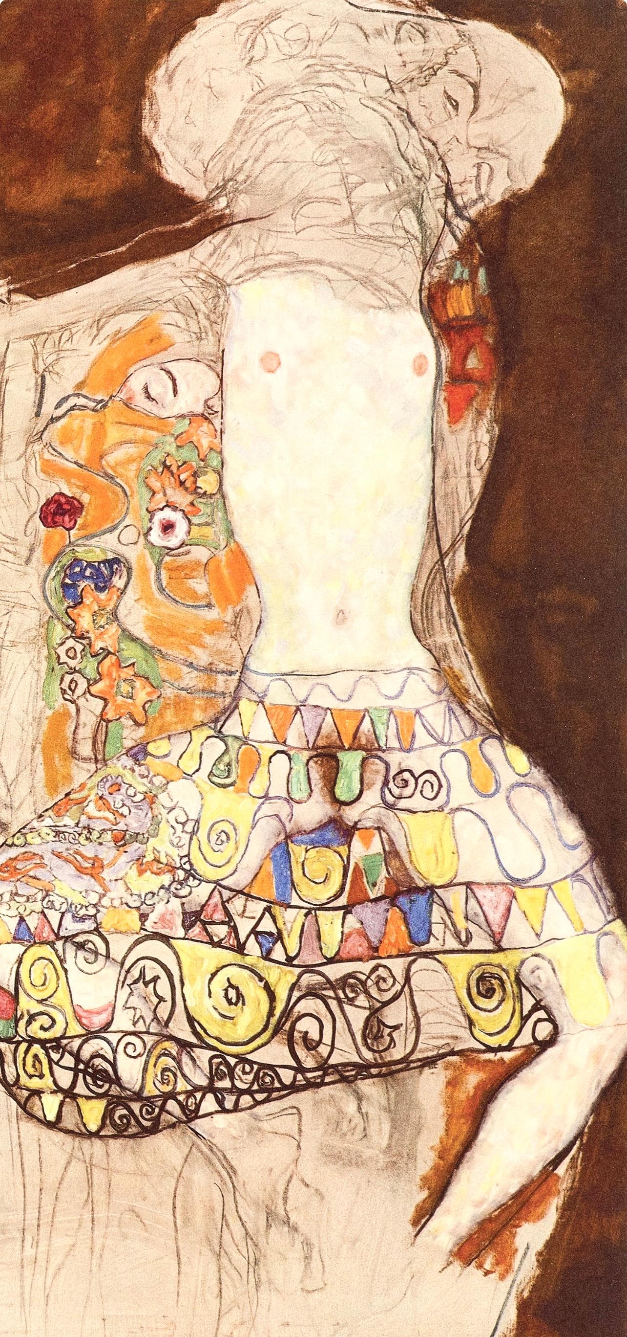 Klimt, Brautzug, Gustav Klimt, Eine Nachlese (after) For Sale 3