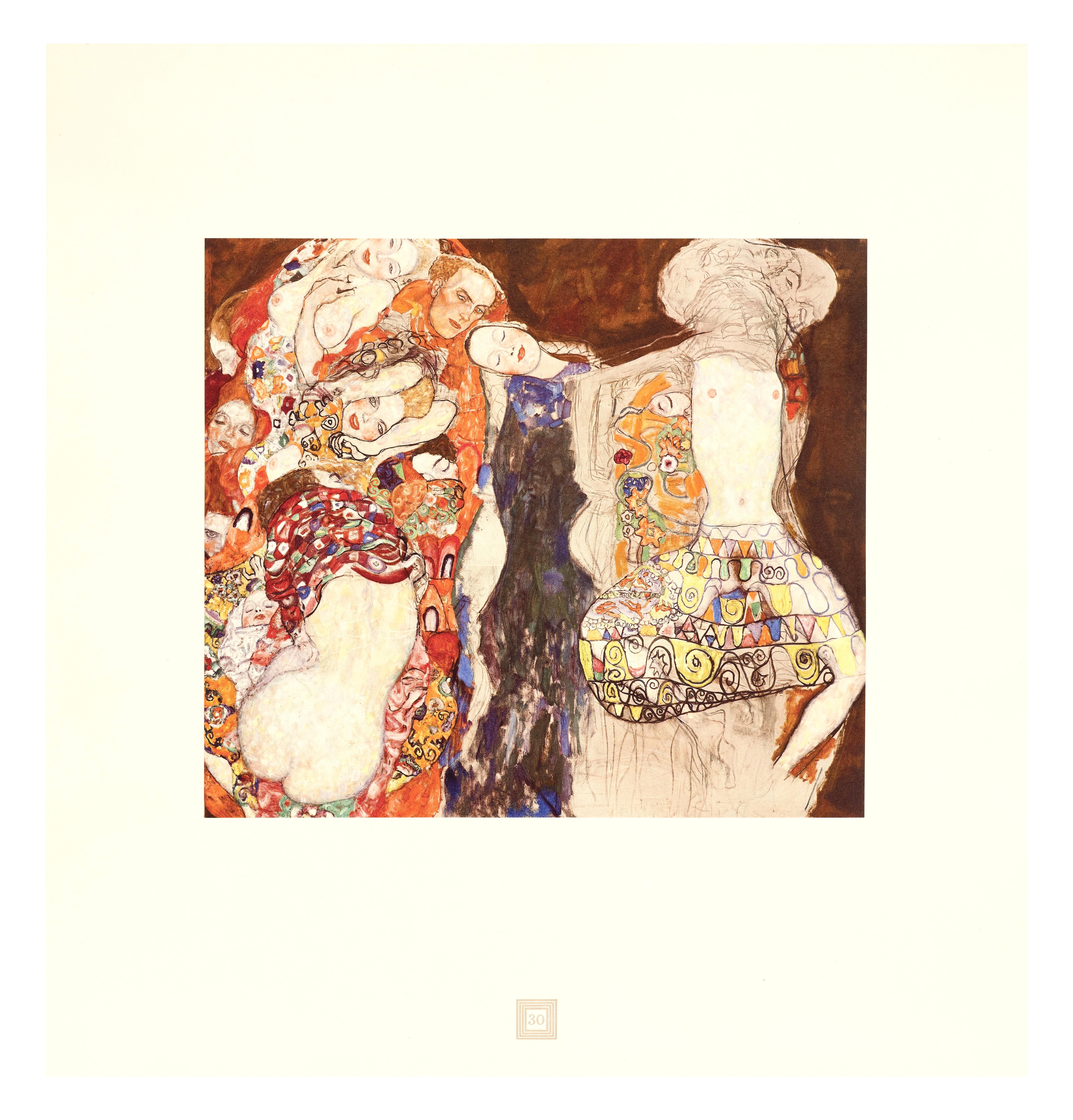 Klimt, Brautzug, Gustav Klimt, Eine Nachlese (after) For Sale 4
