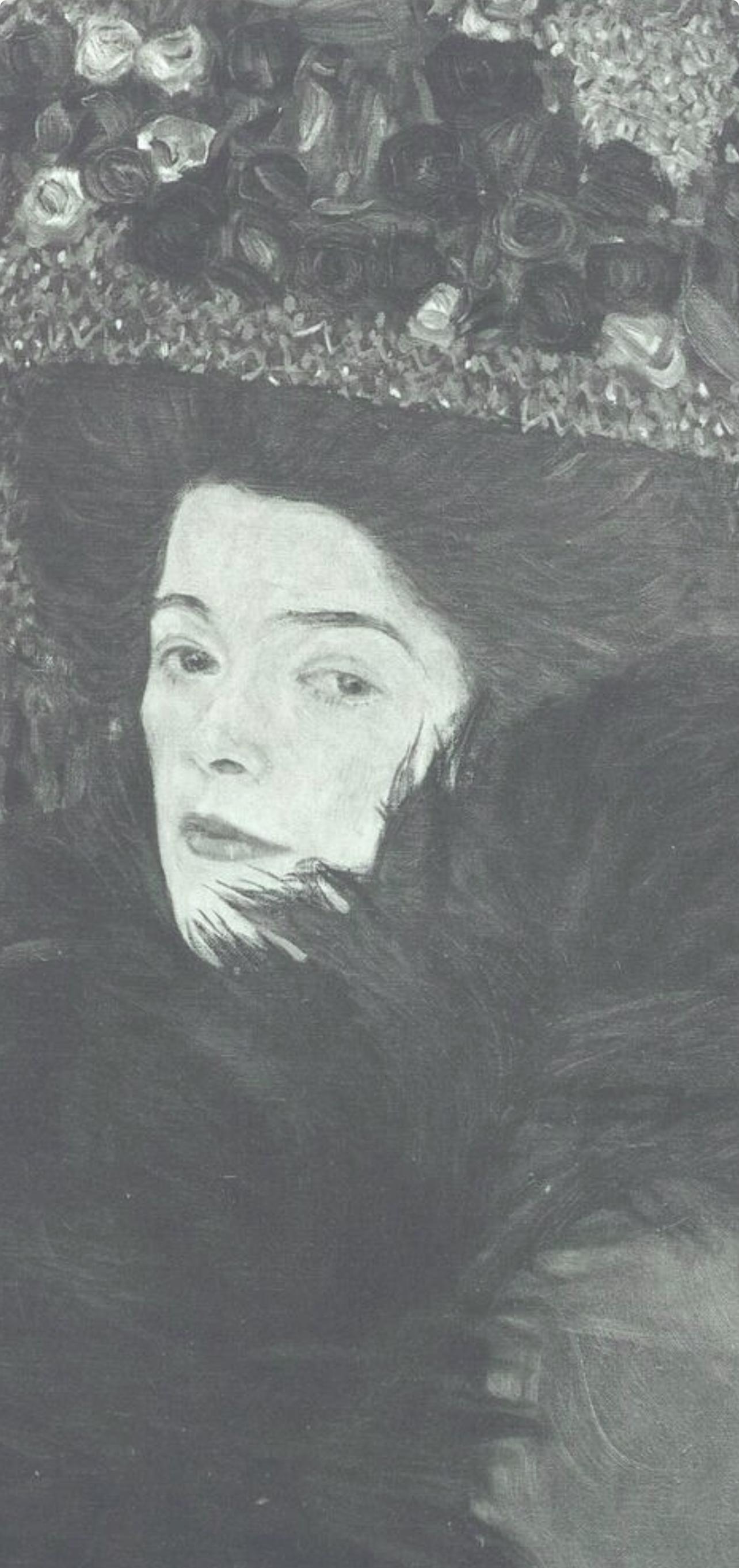 Klimt, Dame mit Blumenhut, Gustav Klimt, Eine Nachlese (after) For Sale 3