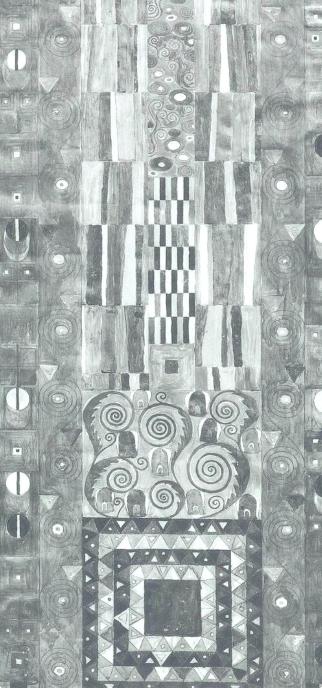 Gustav Klimt, Der Lebensbaum und das Mittelfeld (d'après) en vente 3