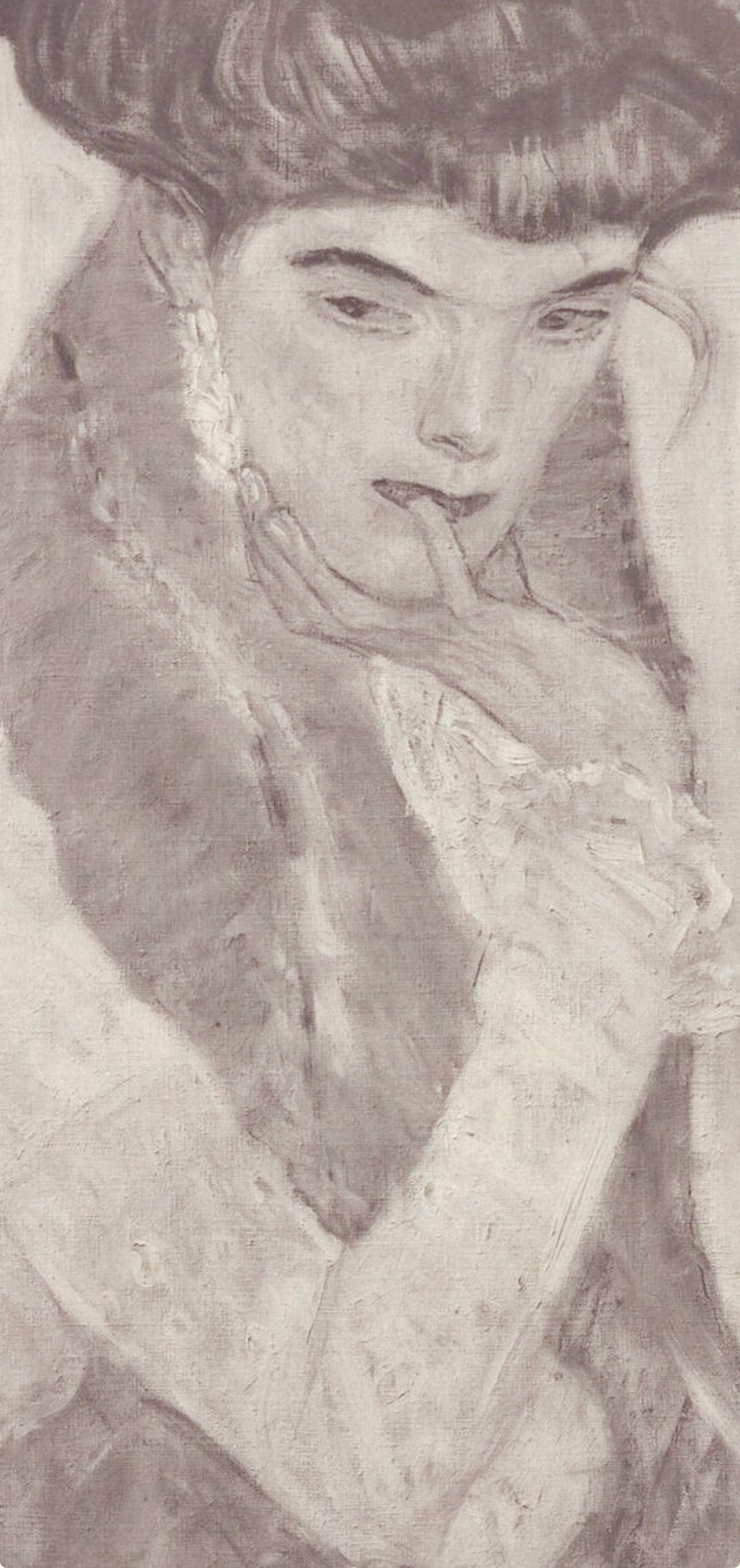 Klimt, Der schwarze Federnhut, Das Werk von Gustav Klimt (after) For Sale 3
