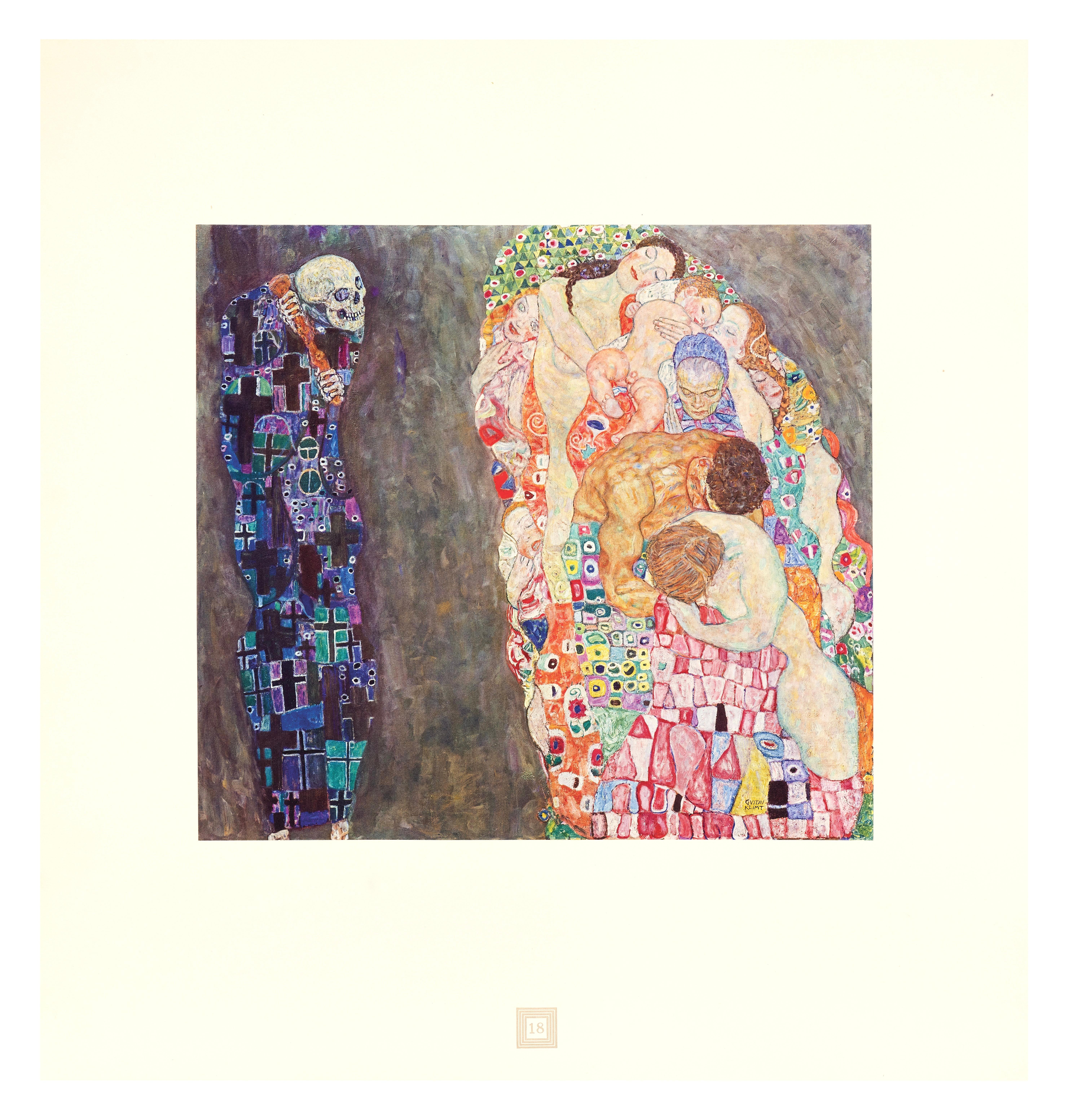 Klimt, Der Tod und das Leben, Gustav Klimt, Eine Nachlese (after) For Sale 4