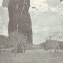 Klimt, Die hohe Pappel, Das Werk von Gustav Klimt (after) Gustav Klimt