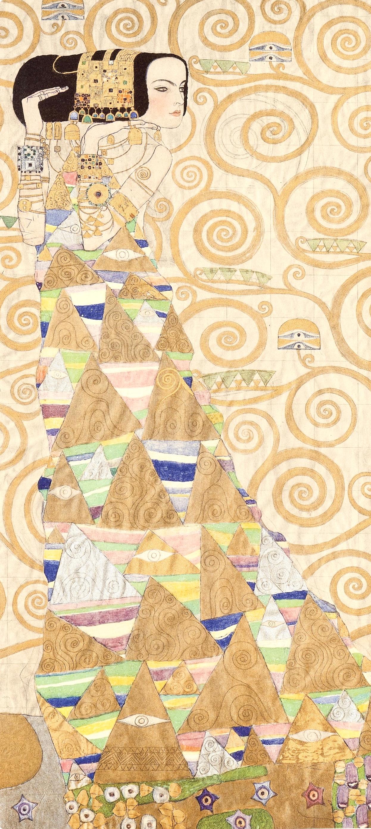 Klimt, Erwartung, Gustav Klimt, Eine Nachlese (after) For Sale 1
