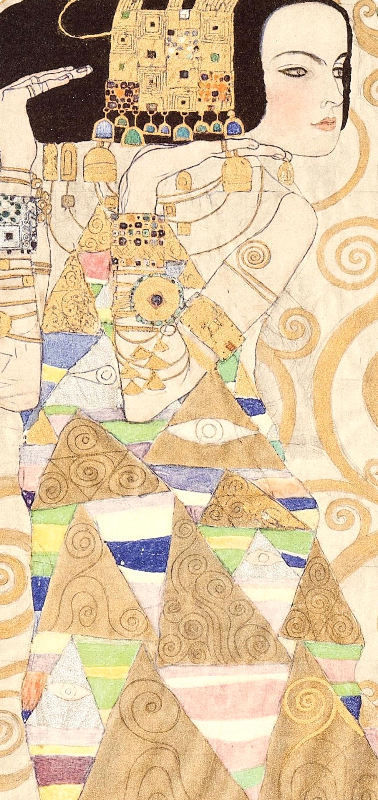 Klimt, Erwartung, Gustav Klimt, Eine Nachlese (after) For Sale 3