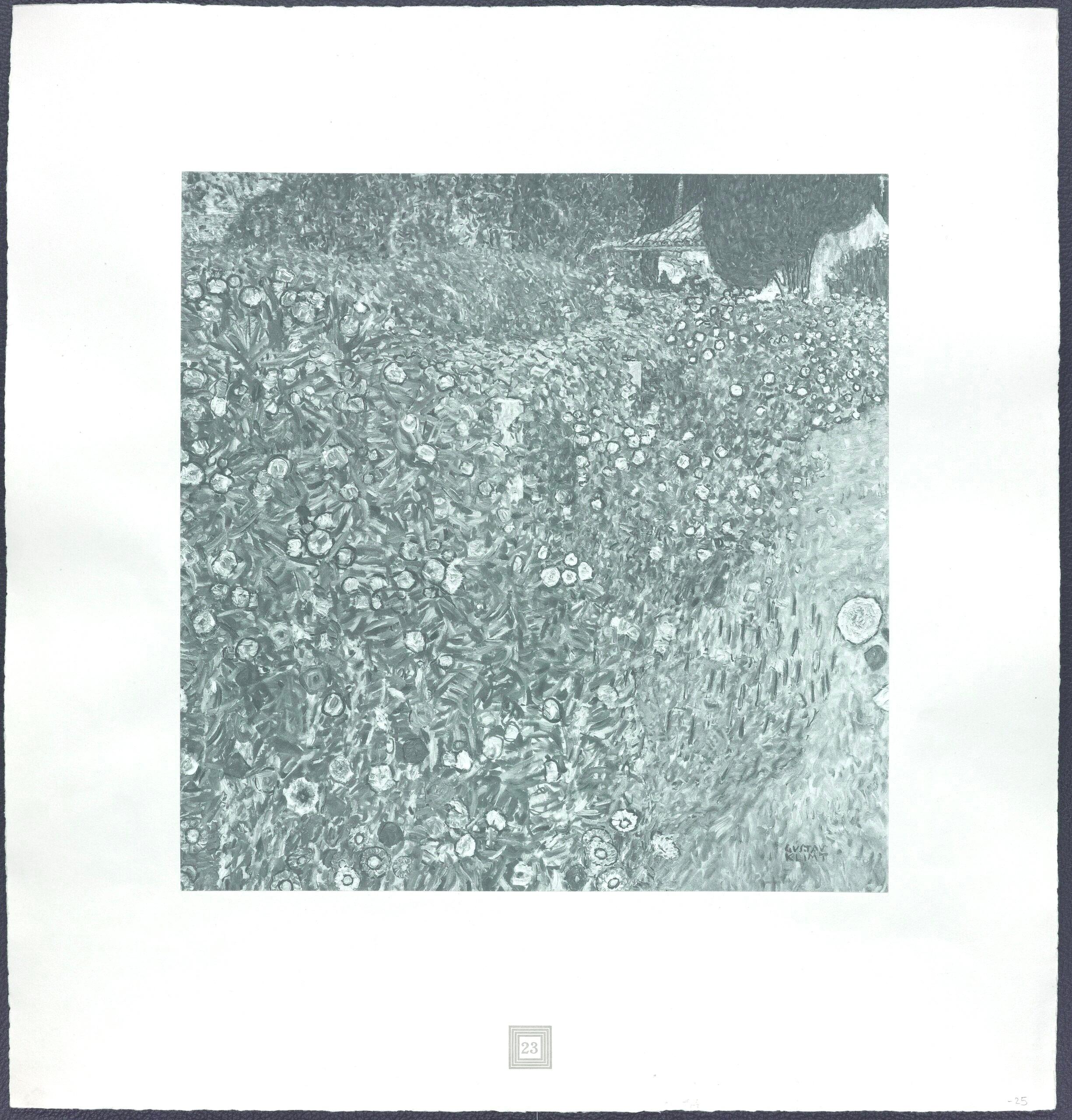 Klimt, Italienische Landschaft, Gustav Klimt, Eine Nachlese (after) en venta 4
