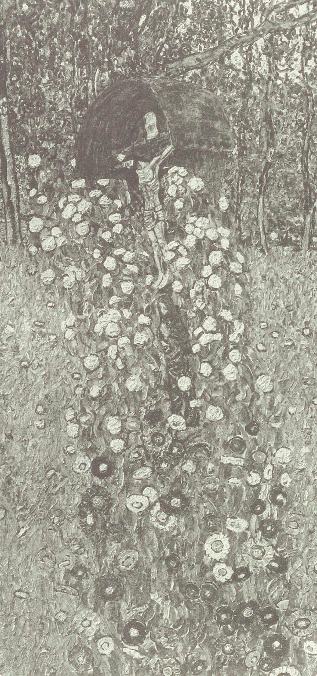Klimt, Kreuz in einem Bauerngarten, Das Werk von Gustav Klimt (after) For Sale 1
