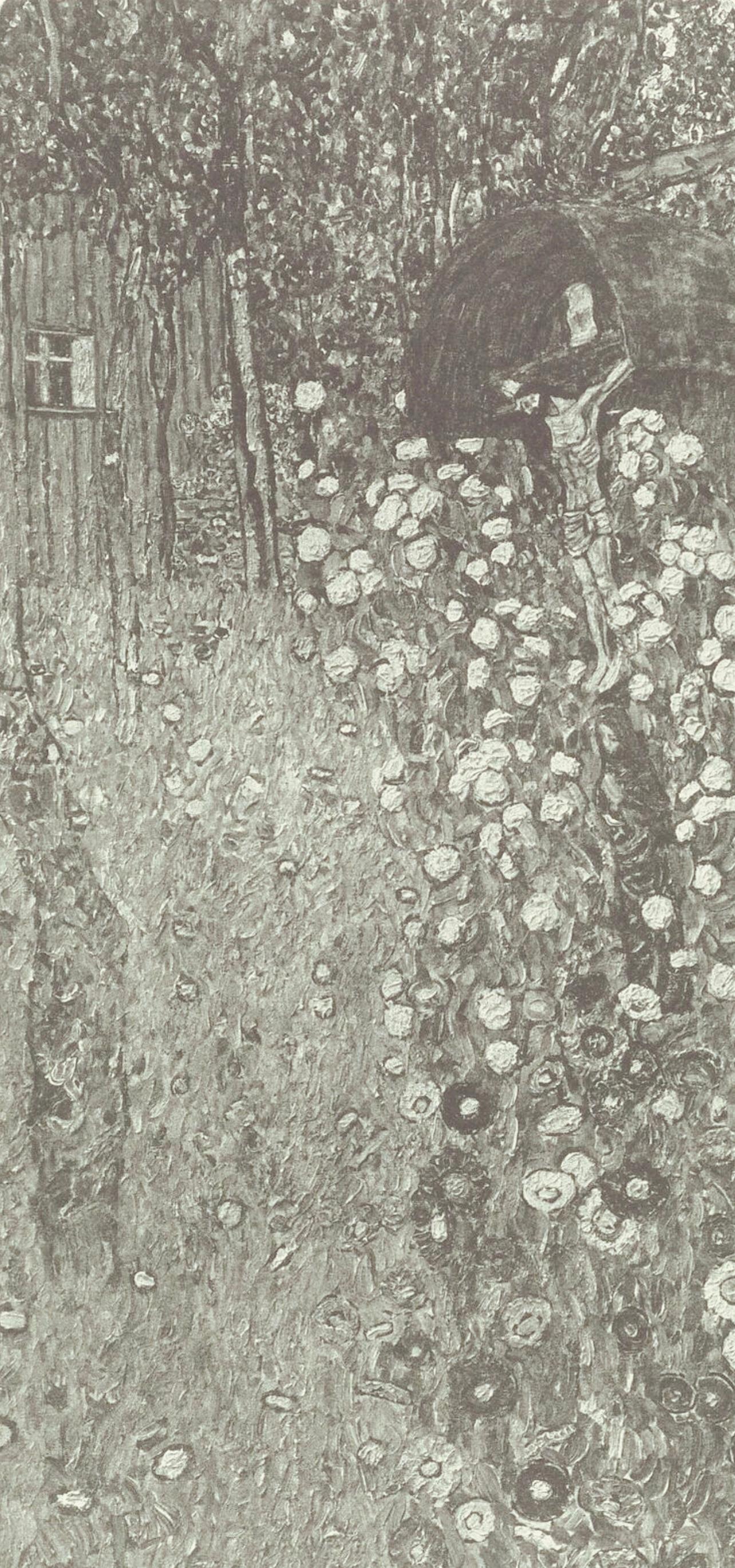 Klimt, Kreuz in einem Bauerngarten, Das Werk von Gustav Klimt (after) For Sale 2