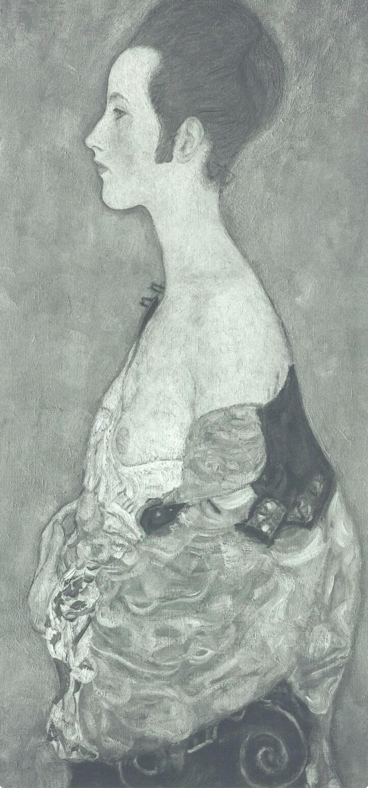 Klimt, Mädchen im Profil, Gustav Klimt, Eine Nachlese (after) For Sale 1