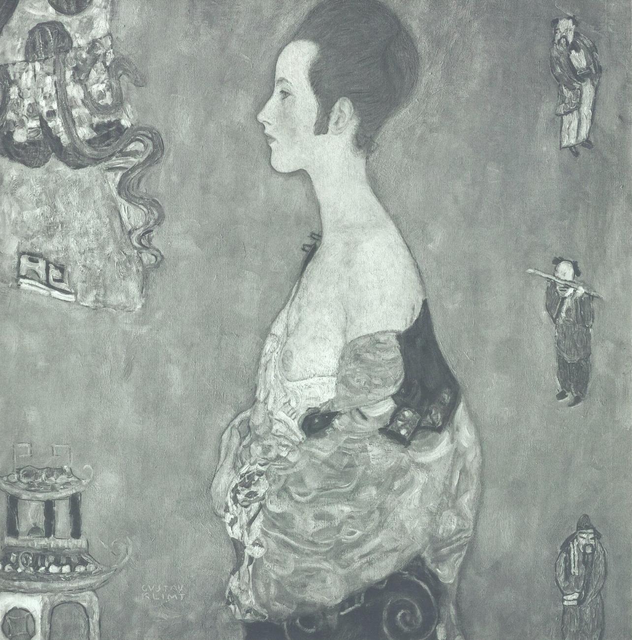 Héliogravure, collotype vélin paper. Paper Size: 18.86 x 17.91 inches; image size: 11.73 x 11.57 inches. Inscription: Signed in the plate and unnumbered, as issued. Notes: From the folio, Gustav Klimt, Eine Nachlese, 1931. Published and printed by