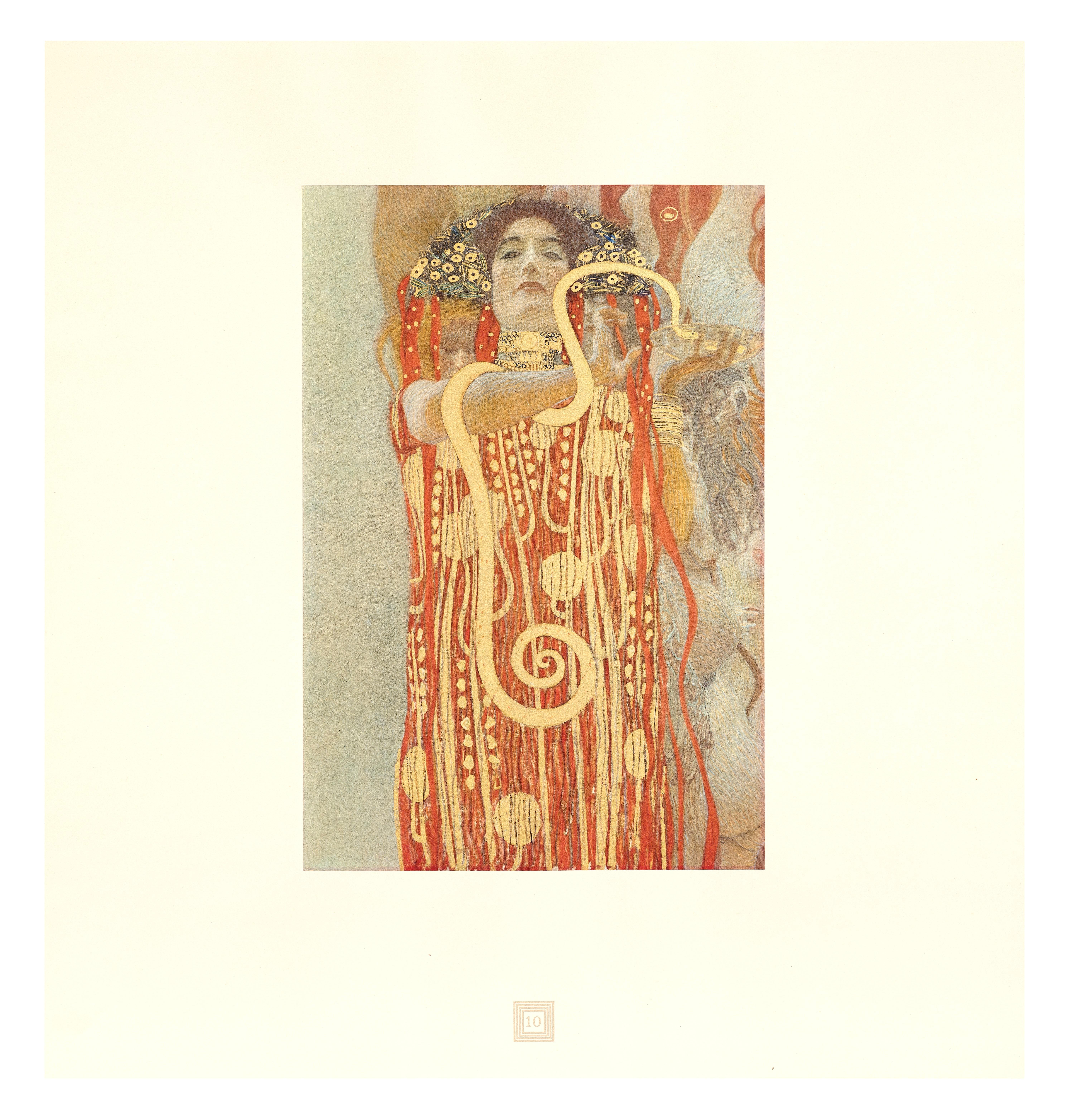 Klimt, Medizin, Gustav Klimt, Eine Nachlese (after) Gustav Klimt in vendita 4