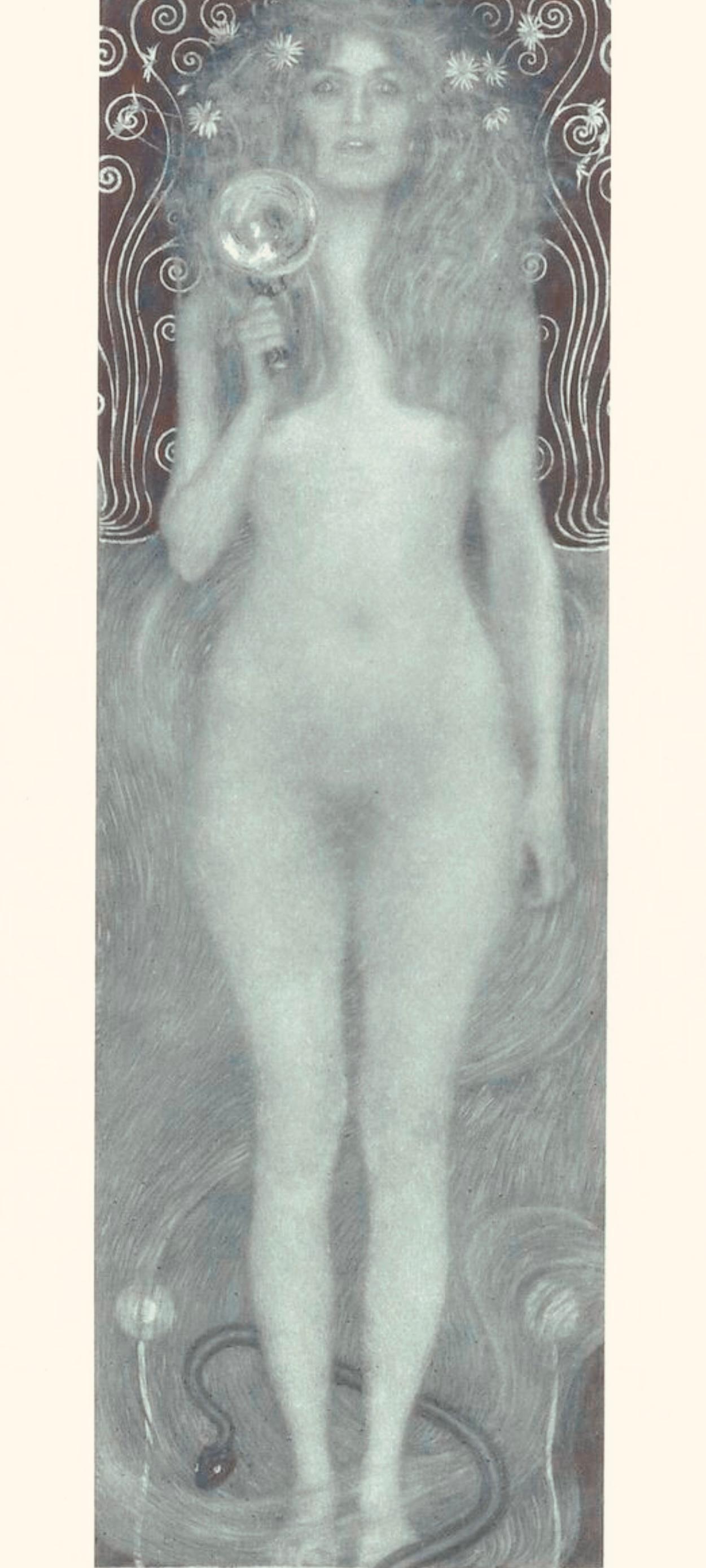Klimt, Nuda Veritas, Das Werk von Gustav Klimt (after) For Sale 1