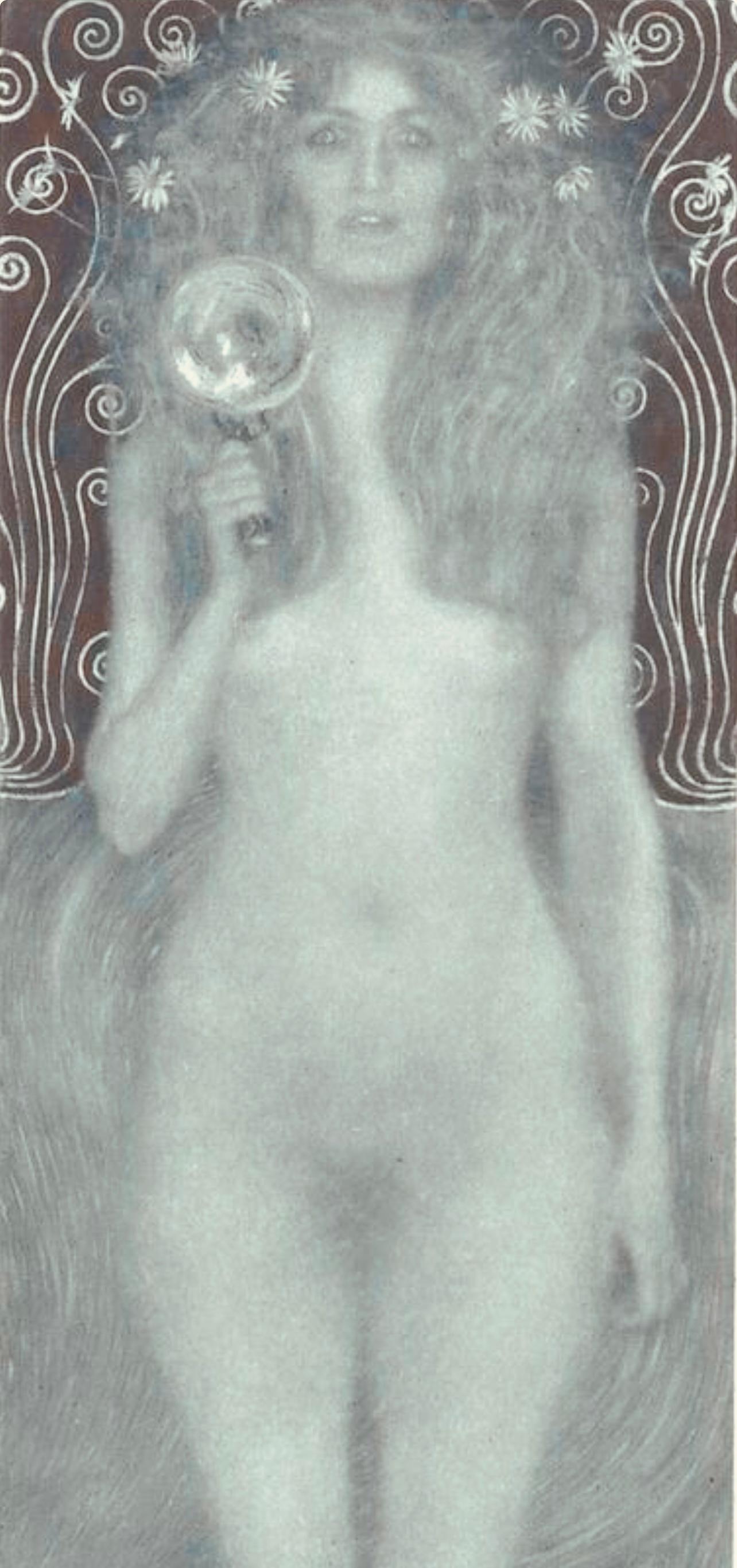 Klimt, Nuda Veritas, Das Werk von Gustav Klimt (after) For Sale 2