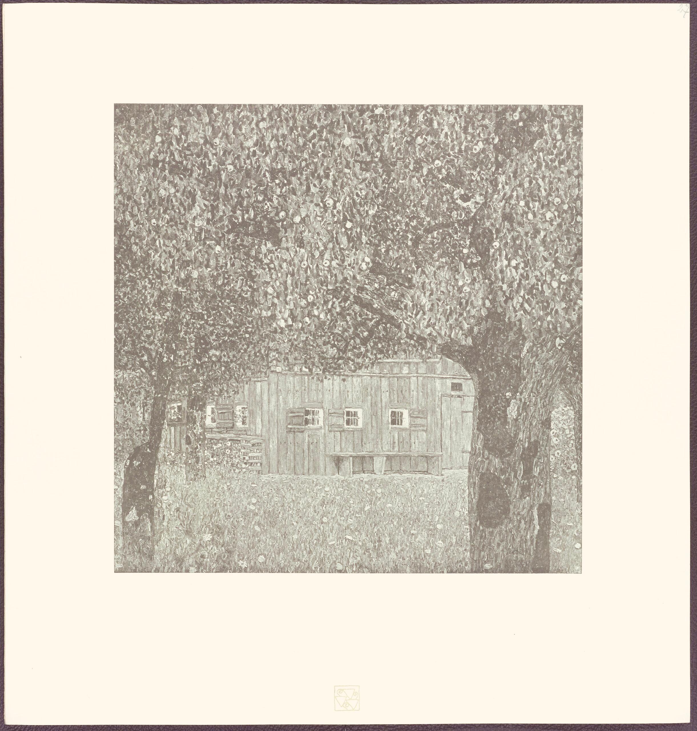 Klimt, Oberösterreichisches Bauernhaus, Das Werk von Gustav Klimt (after) For Sale 4