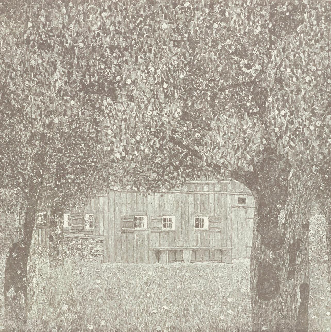 Klimt, Oberösterreichisches Bauernhaus, Das Werk von Gustav Klimt (after)