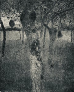 Antique Klimt, Obstbäume am Attersee, Das Werk von Gustav Klimt (after)
