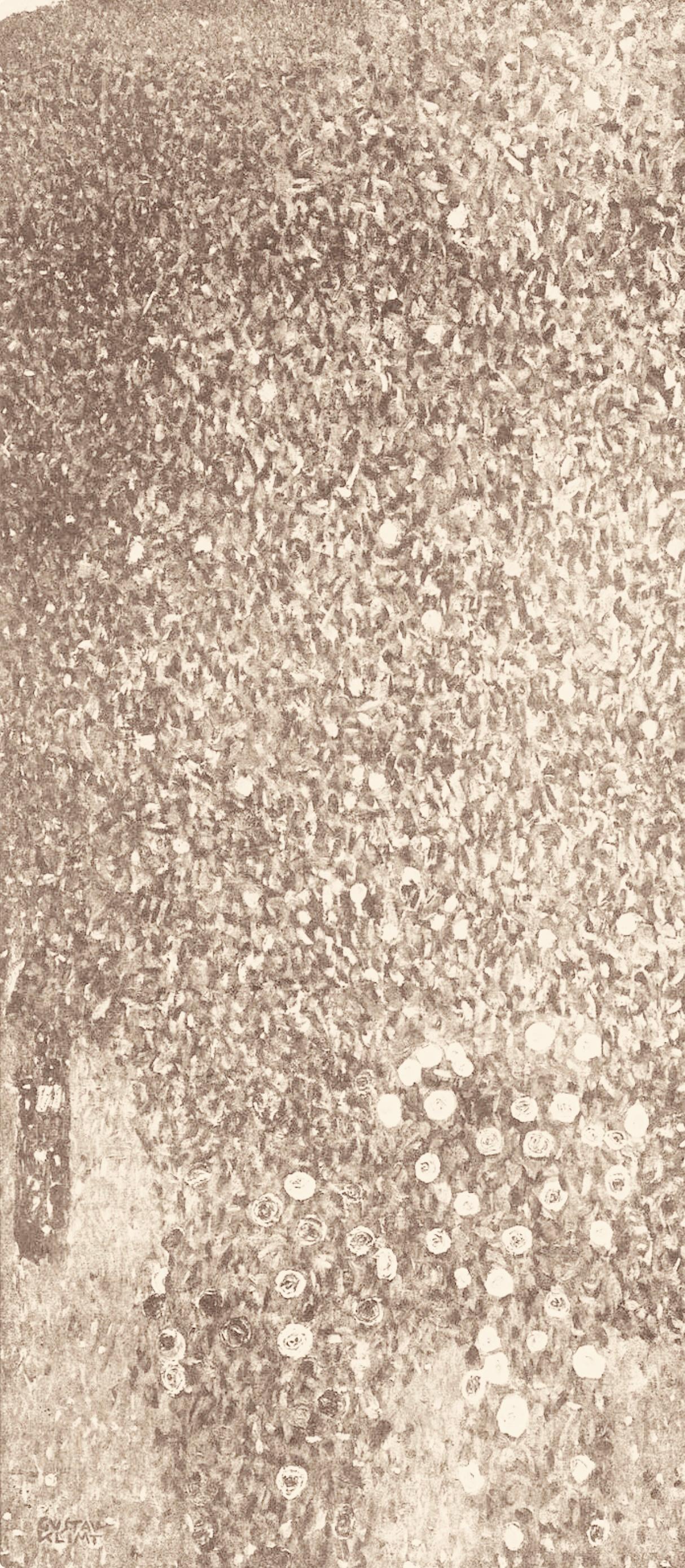 Klimt, Rosen unter Bäumen, Das Werk von Gustav Klimt (after) For Sale 1