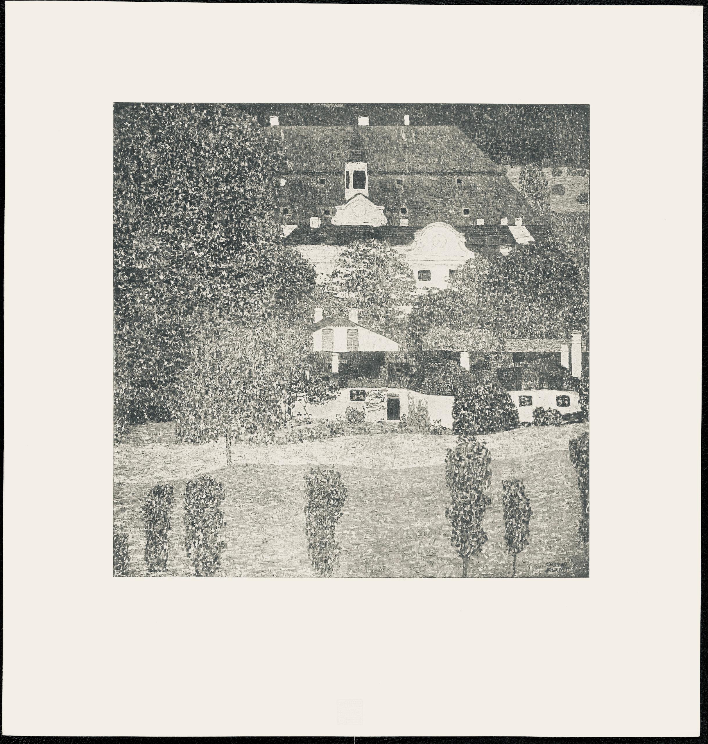 Klimt, Schloss Kammer am Attersee, Das Werk von Gustav Klimt (after) For Sale 4