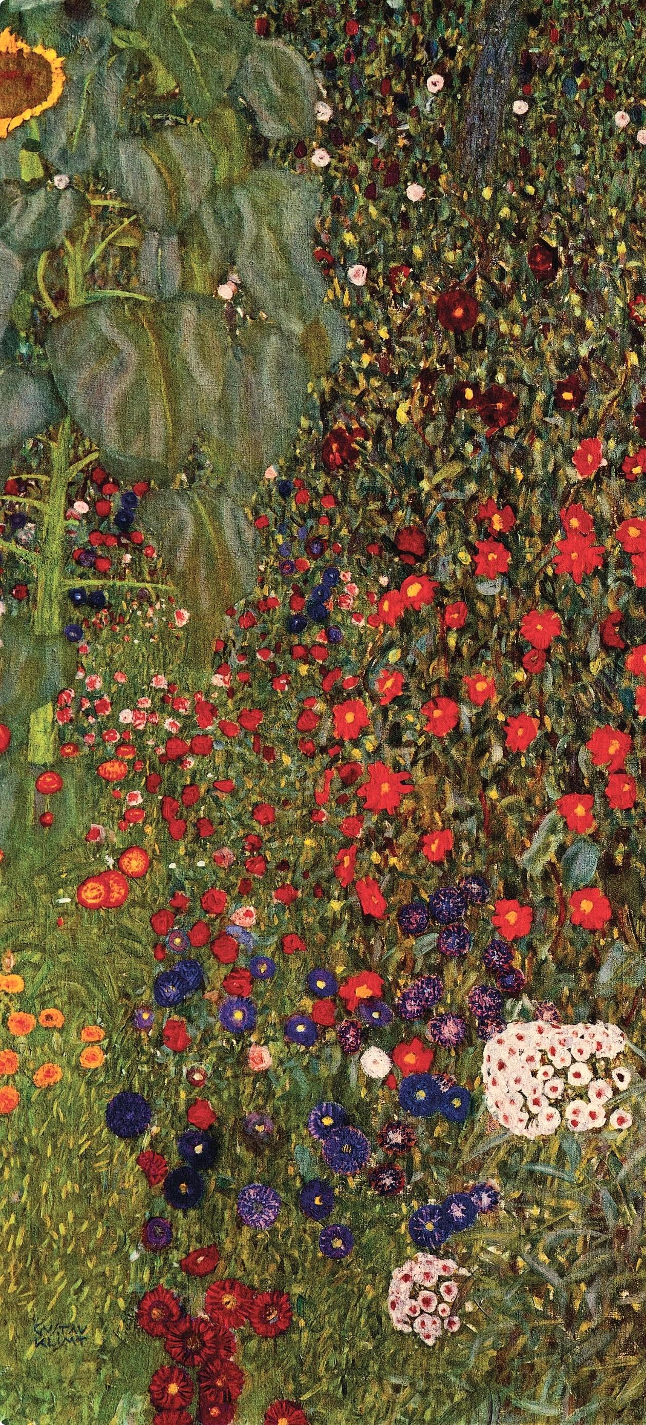 Klimt, Sonnenblumen, Gustav Klimt, Eine Nachlese (after) en venta 2