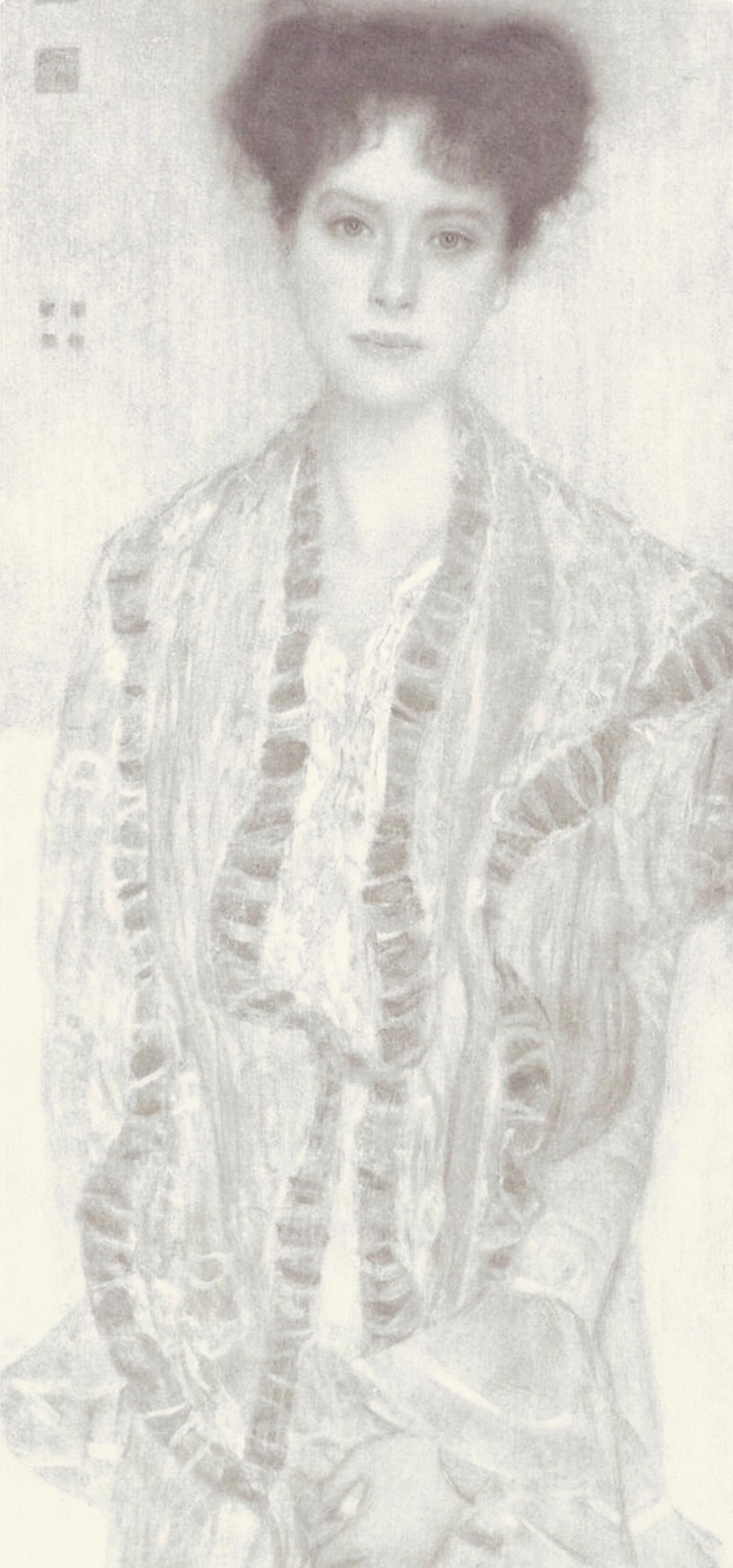 Klimt, Weibliches Bildnis, Das Werk von Gustav Klimt (after) For Sale 1