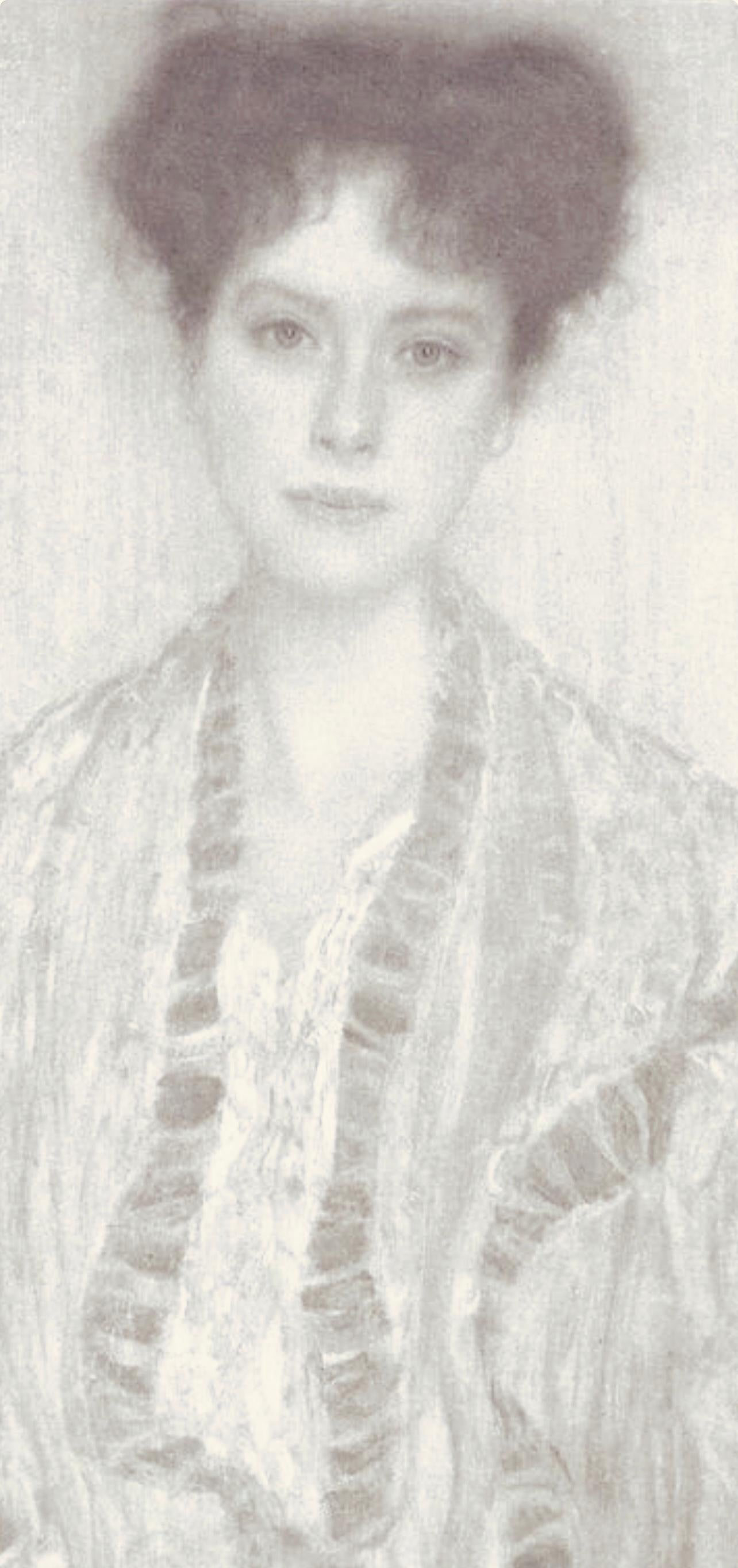 Klimt, Weibliches Bildnis, Das Werk von Gustav Klimt (after) For Sale 2