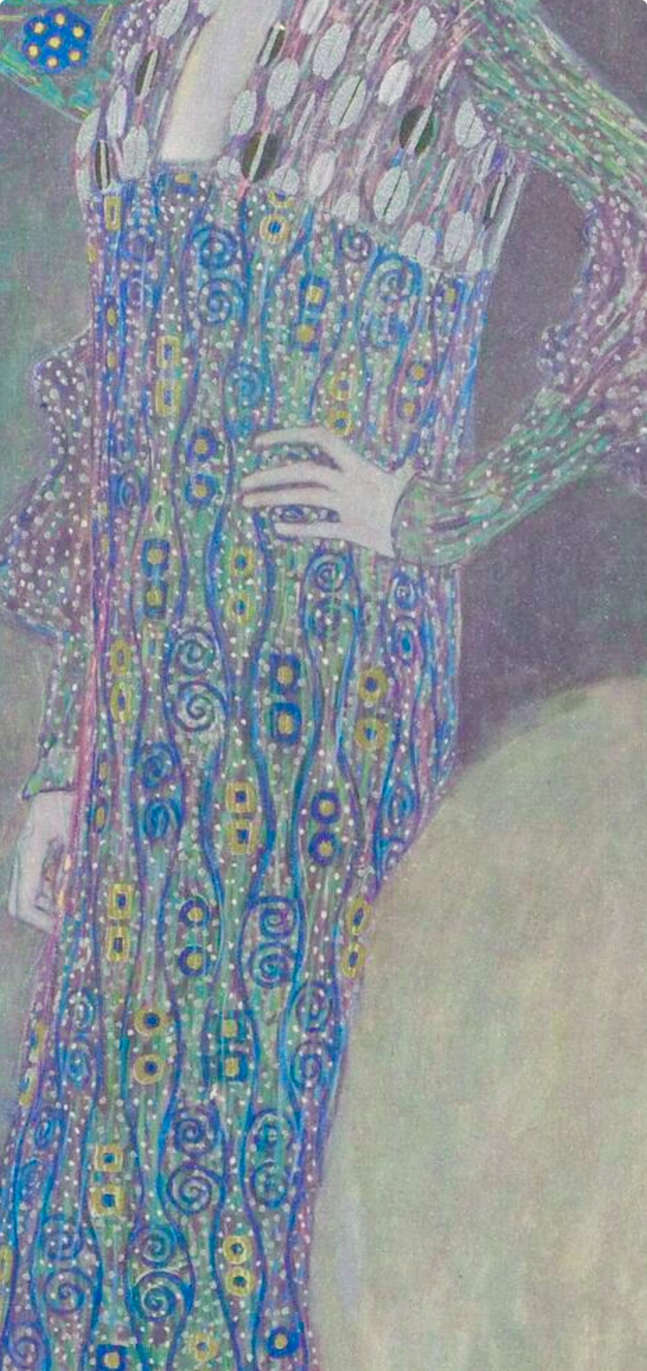 Klimt, Weibliches Bildnis, Das Werk von Gustav Klimt (after) For Sale 2