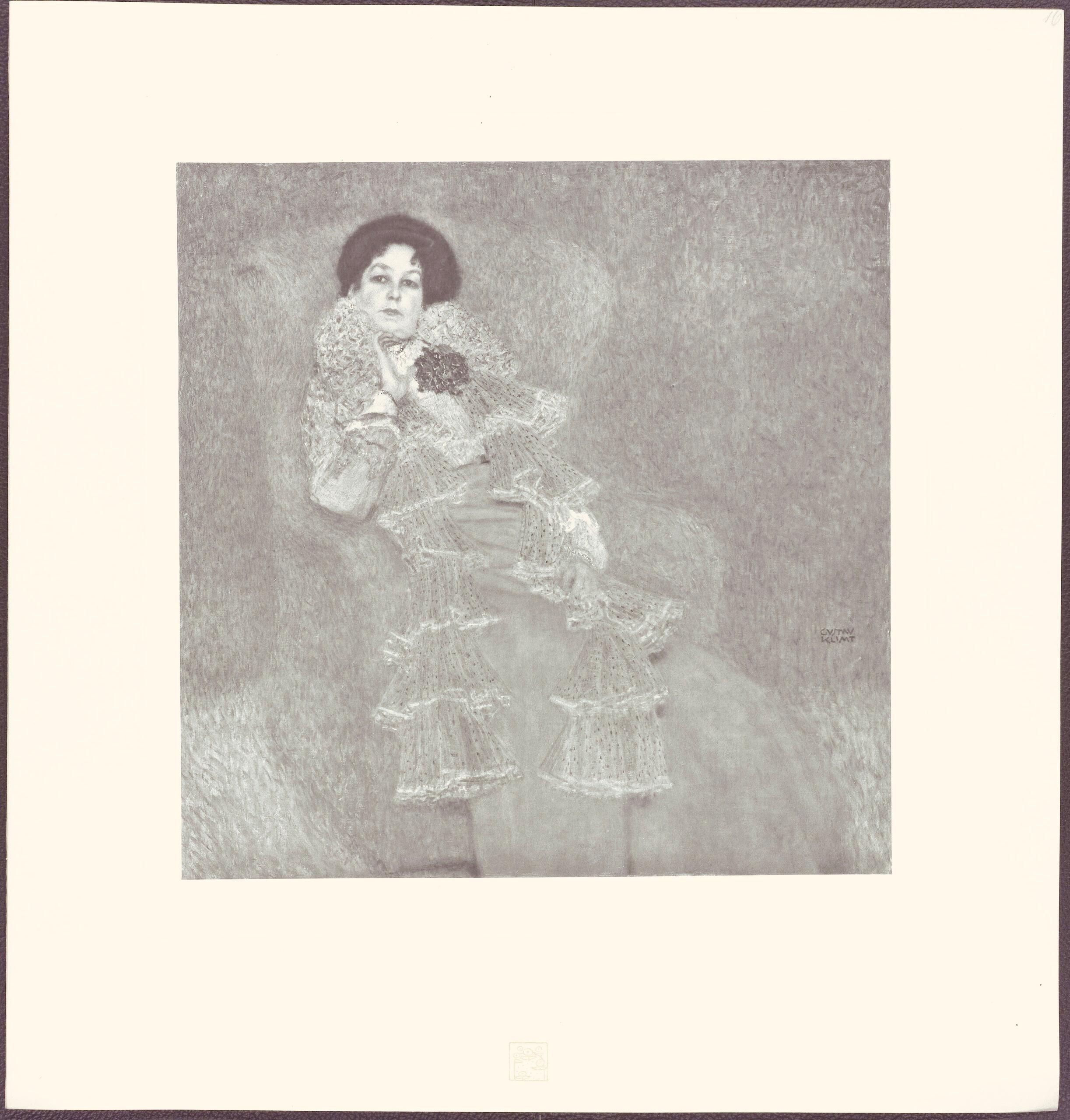 Klimt, Weibliches Bildnis, Das Werk von Gustav Klimt (after) en venta 4