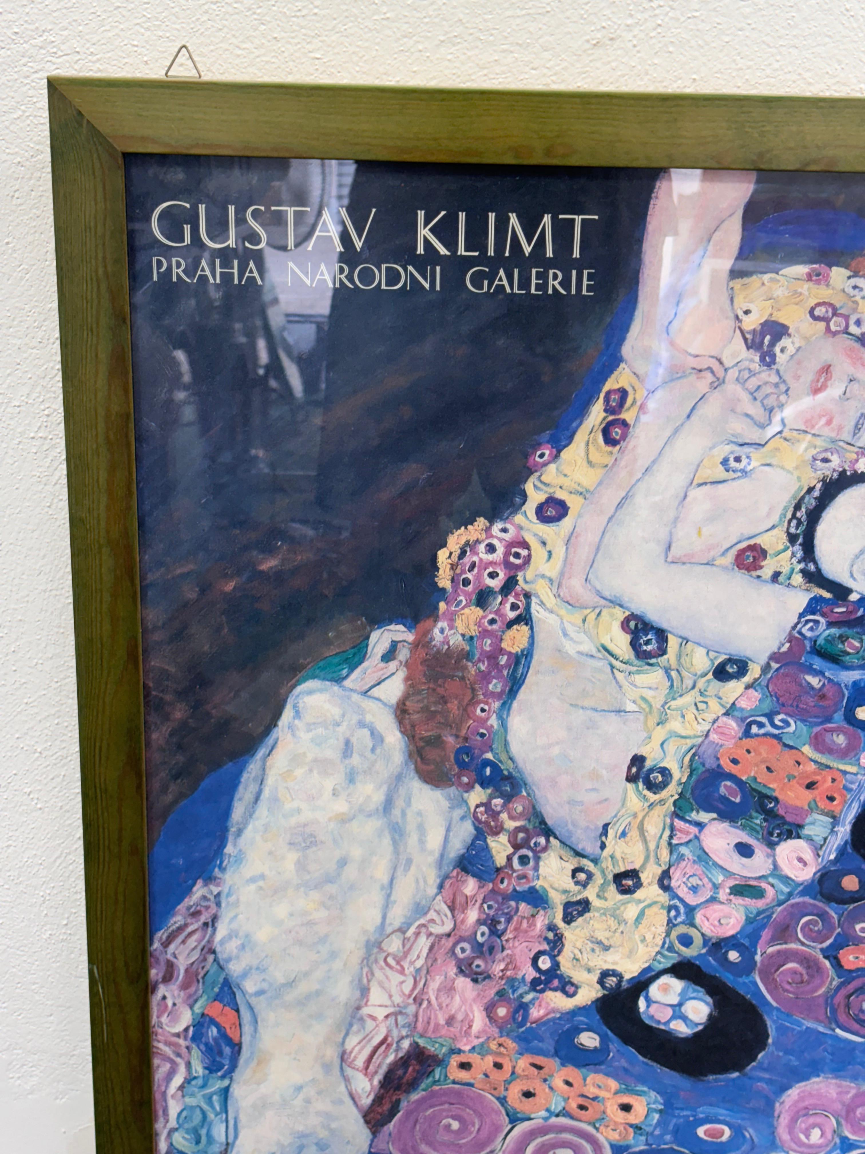 Gustav Klimt Impresión sobre papel La Virgen Papel