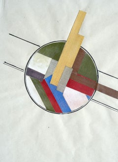 Suprematist composition. 1919, paper/gouache 21, 5 x 28, 5 cm
