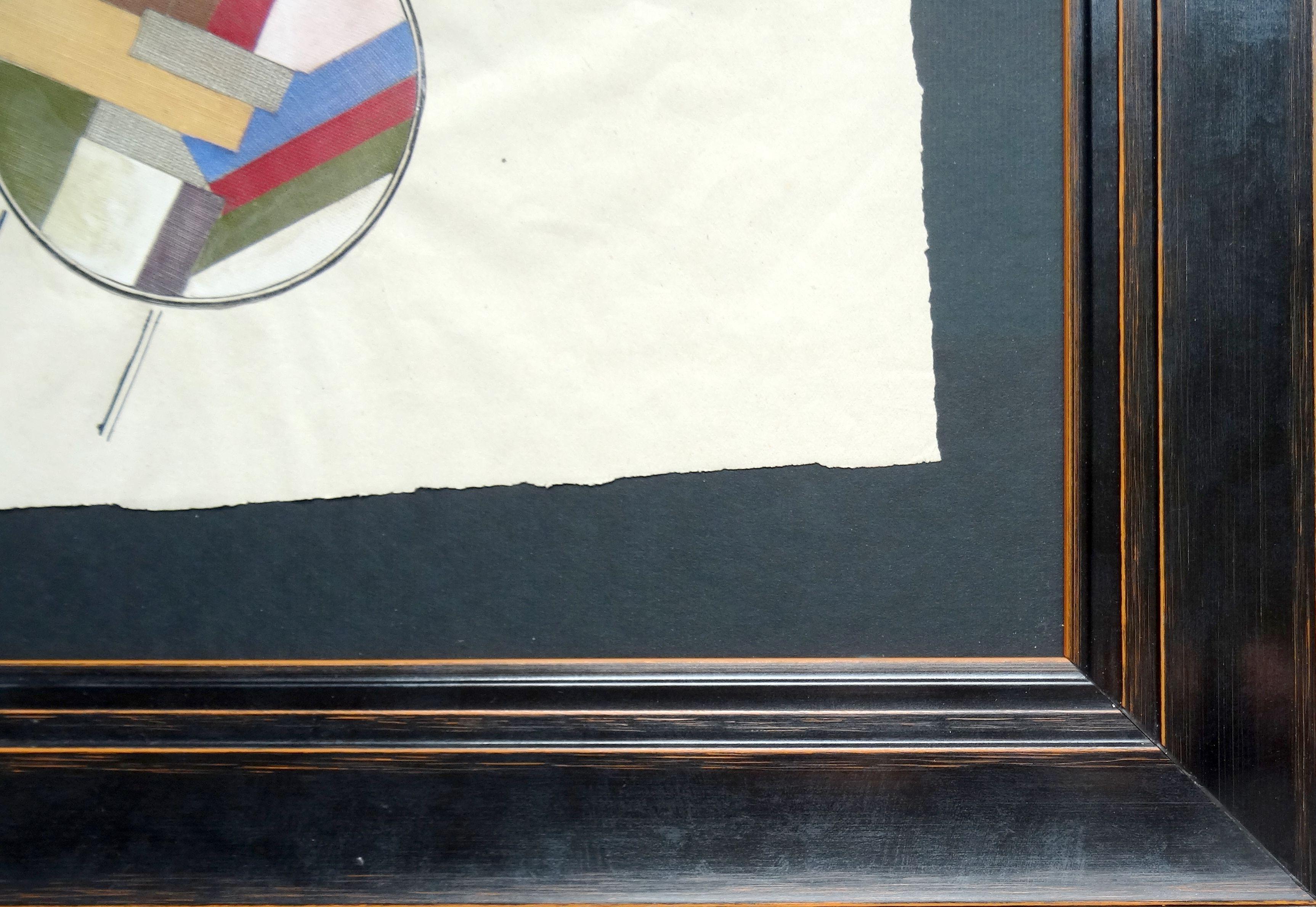 Suprematistische Komposition. 1919, Papier/Gouache 21,5 x 28,5 cm

Gustav Klucis (1895-1938) lettischer Maler, Bildhauer, Grafiker, Designer und Lehrer, tätig in Russland.

Er war ein wichtiger Vertreter des russischen Konstruktivismus. Er studierte