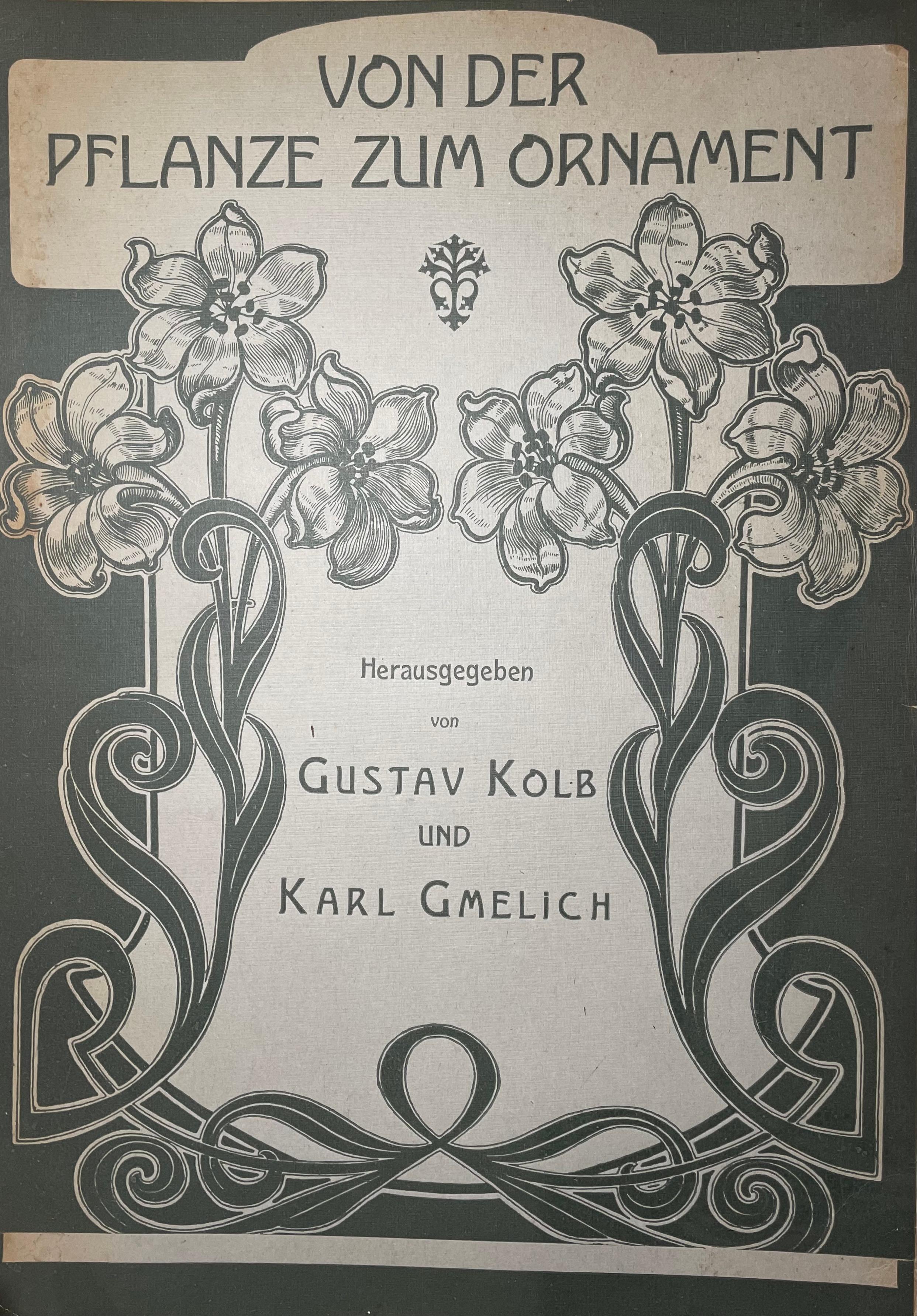 Von Der Pflanze Zum Verschnörkeln (Jugendstil), Print, von Gustav Kolb
