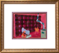 Figure in una strana stanza