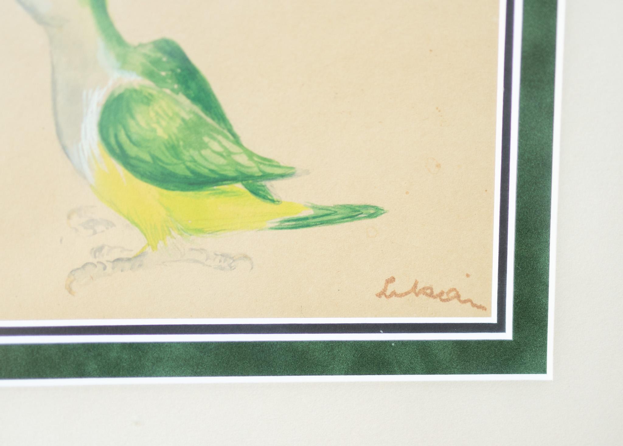 By Gustav Likan
A painting of a green aThis pieces is from the Eva Perón commissioned mural sketch collection from Likan's time as a commissioned artist in Argentina between 1950 and 1952.
4