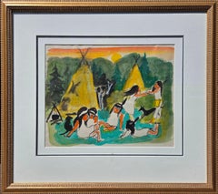 Plains Children Playing