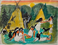 Llanuras Niños Jugando