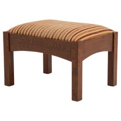 Gustav L&JG Stickley Footstool 89-2591 2014 Arts & Crafts Mission Oak Craftsman