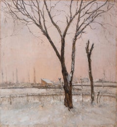 Winter", Académie Julian, Budapest Nemzeti Szalon, Műcsarno, Ex. Musée Ernst