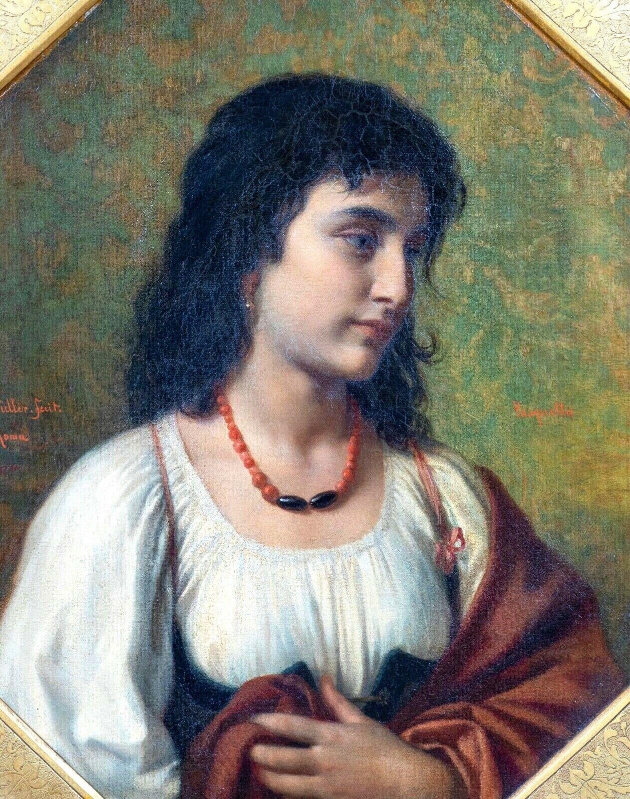 Portrait Of A Neapolitan Girl, 