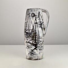 Gustav Spörri for Ziegler Schaffhausen Studio Pottery Vase, 1959