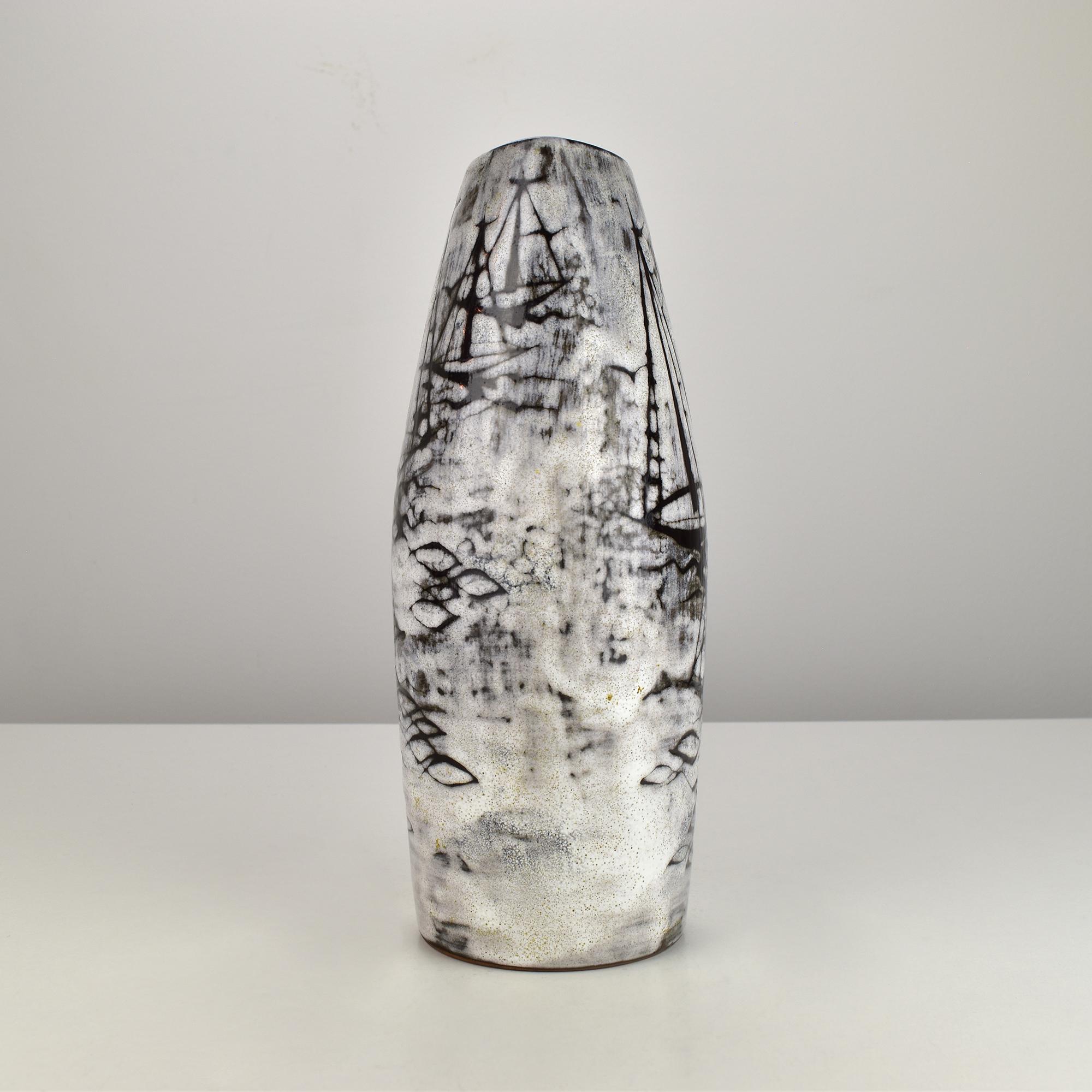 Gustav Spörri para Ziegler Schaffhausen Jarrón de Studio Pottery, 1959 Moderno de mediados de siglo en venta