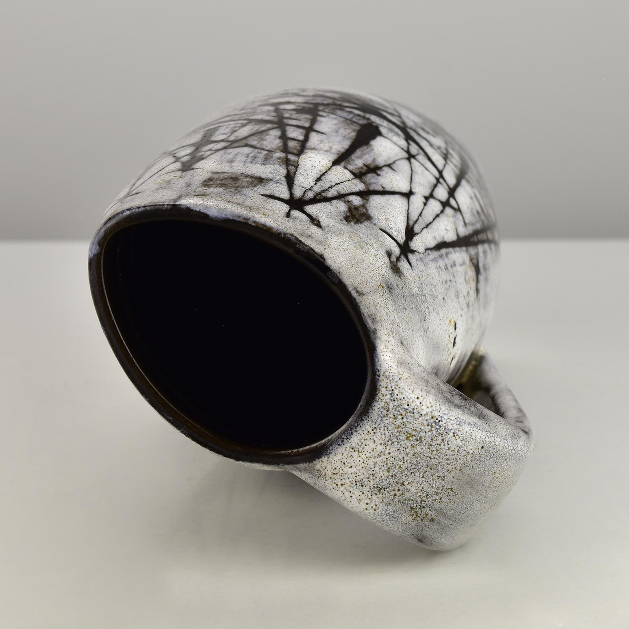 Gustav Spörri para Ziegler Schaffhausen Jarrón de Studio Pottery, 1959 en Bueno estado para la venta en Bad Säckingen, DE