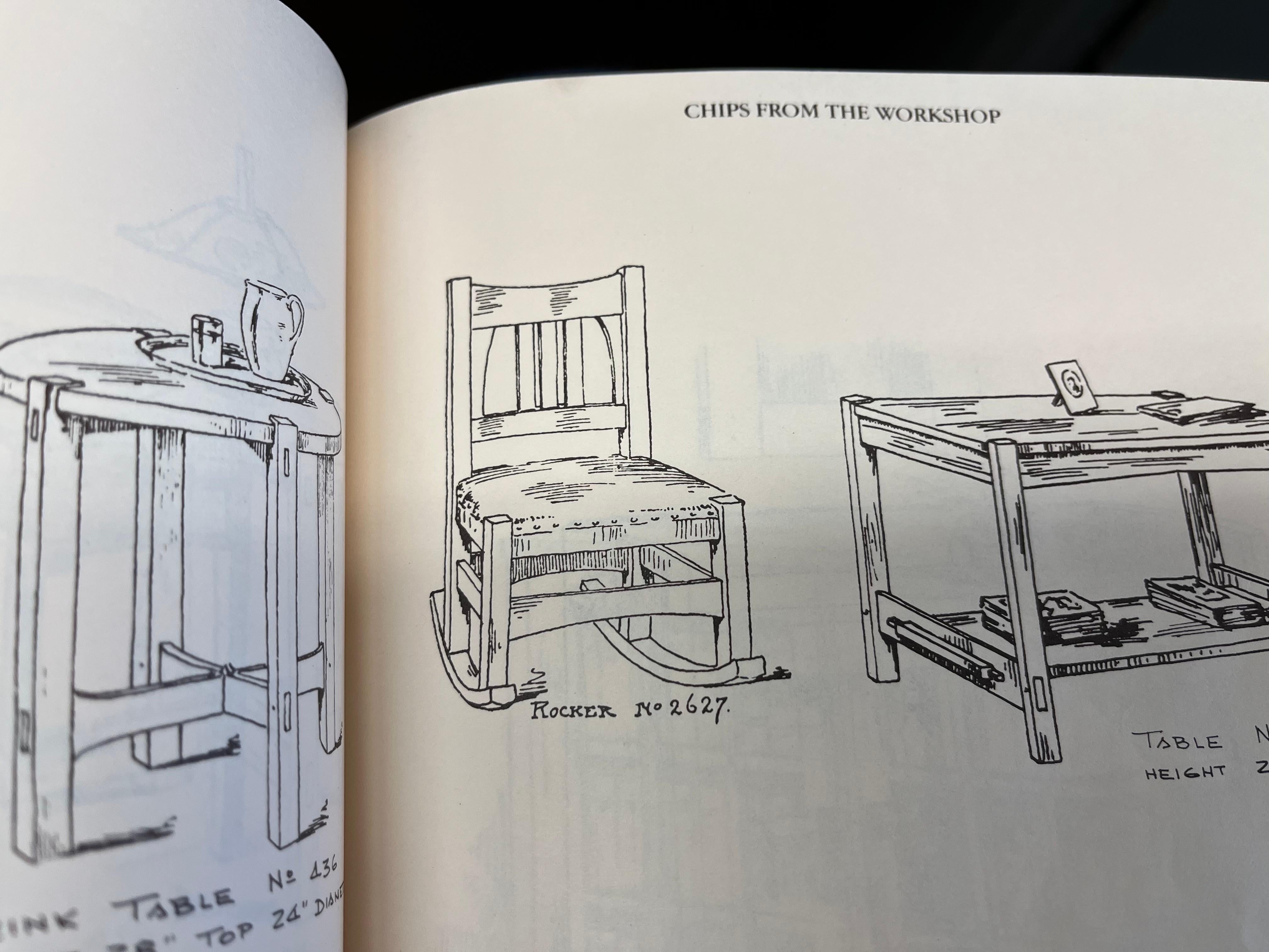 Gustav Stickley Antique Mission Oak Arts & Crafts Sewing Rocking Chair For Sale 6